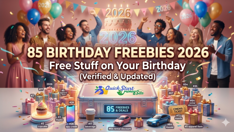 85 Birthday Freebies 2026: Free Stuff on Your Birthday (Verified & Updated)